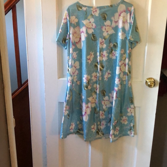 Blue floral dress - Picture 2 of 3